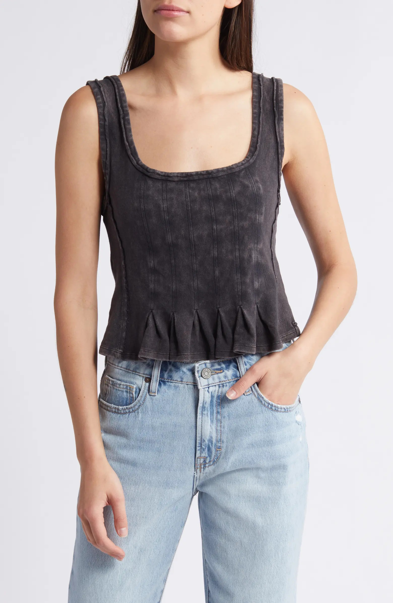 Free People Roller Peplum Tank Top | Nordstrom | Nordstrom