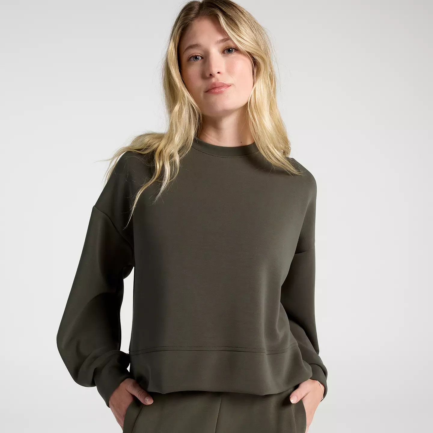 CALIA Women's Sandwash Pleat Sleeve Pullover | DICK'S Sporting Goods