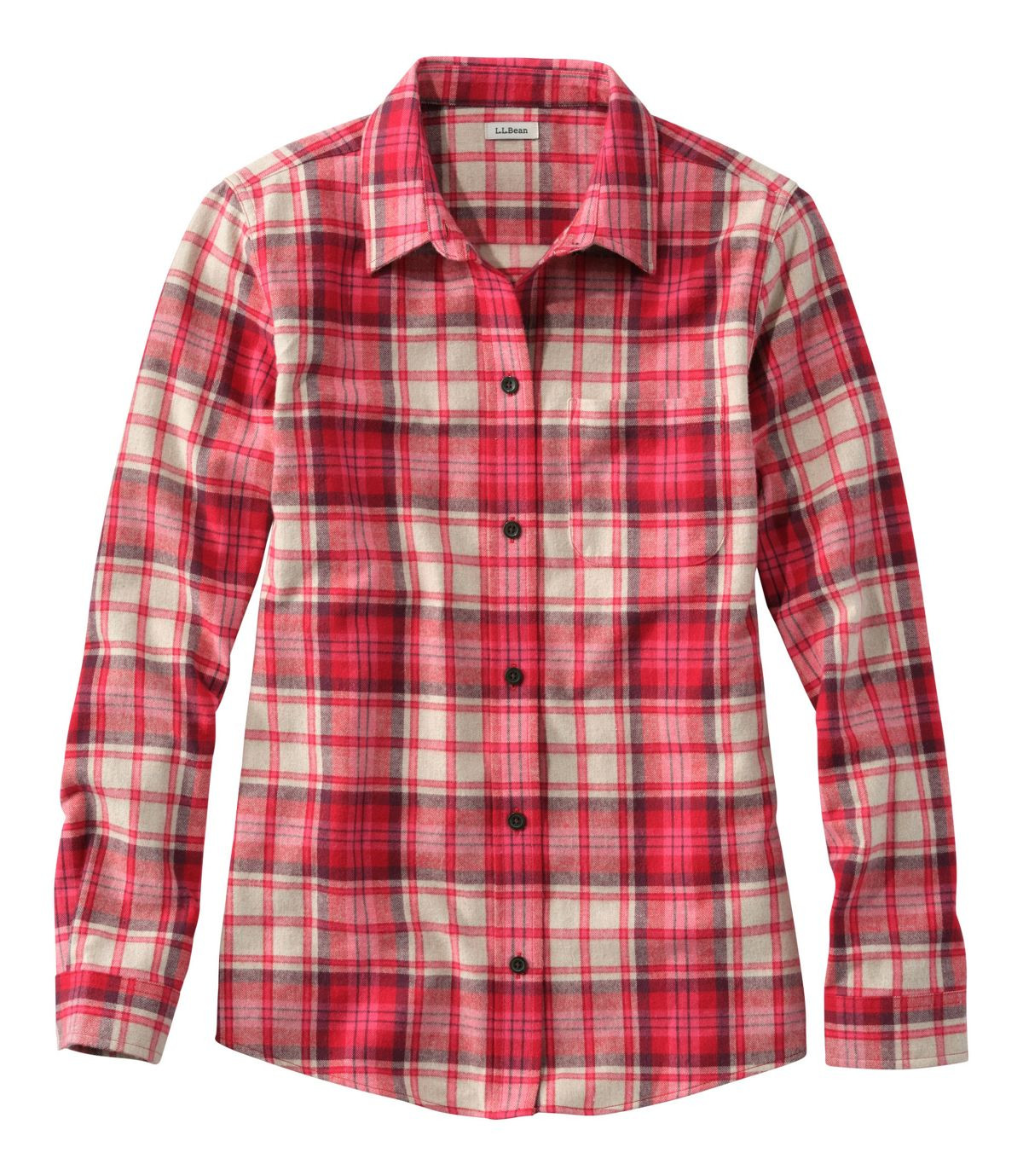 Women's Scotch Plaid Flannel Shirt, Relaxed | L.L. Bean