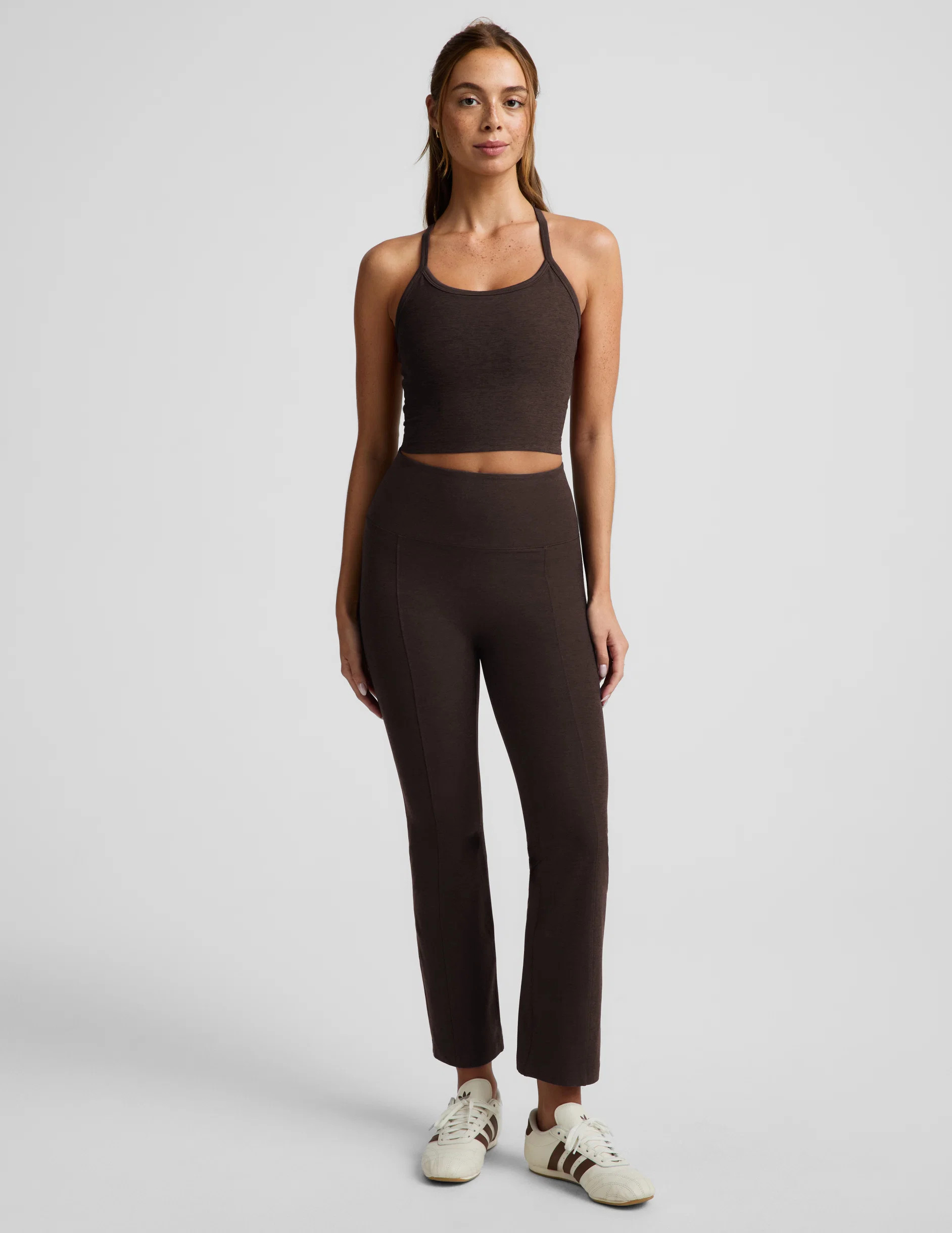 Spacedye\u2122 Pintuck Kick Flare High Waisted Pant | Beyond Yoga | Beyond Yoga
