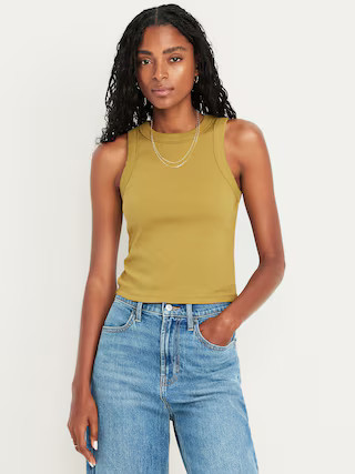 Snug Crop Tank Top | Old Navy (US)