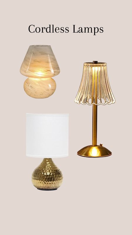 Cordless Lamps #lamps #lighting #cordlesslamp #tablelamp #homedecor #homeaccent

#LTKhome #LTKSeasonal #LTKunder100