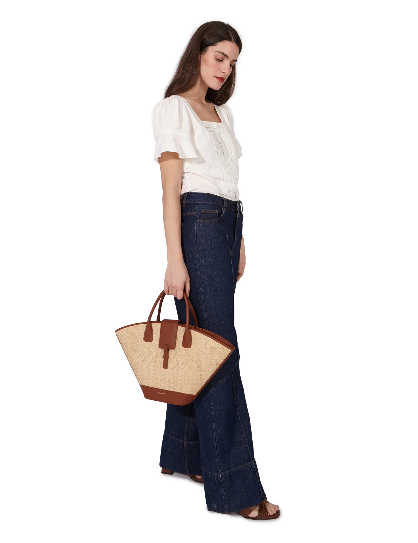 Lumi\u00e8re Palma & Chocolate Bag by PARIS/64 | PARIS/64