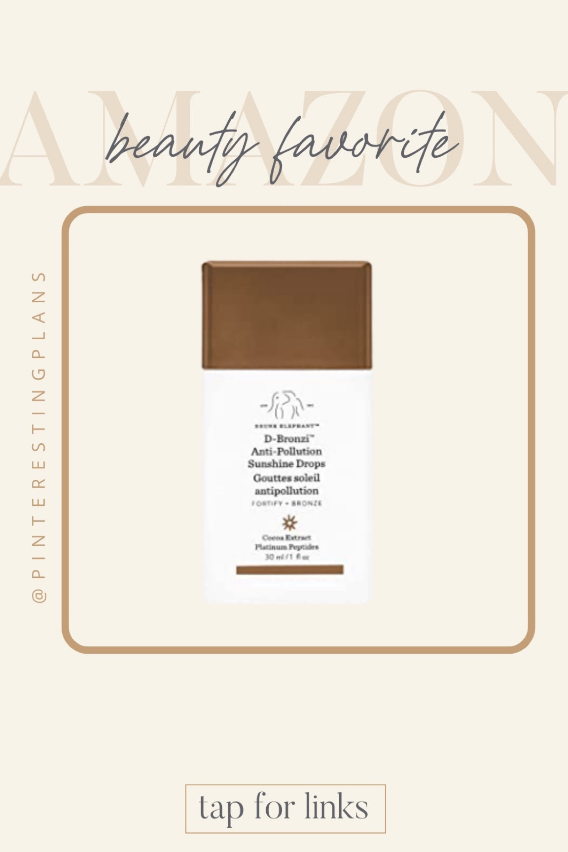 Amazon beauty
Drunk elephant bronzer drops