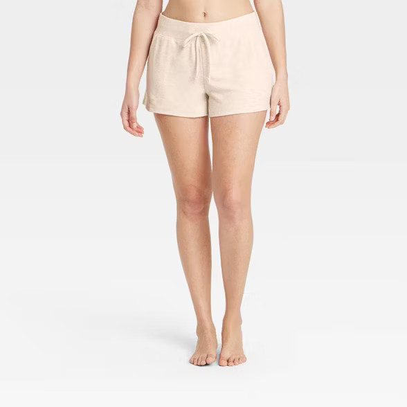 Women's Summer Lounge Shorts - Stars Above™ Oatmeal L | Target