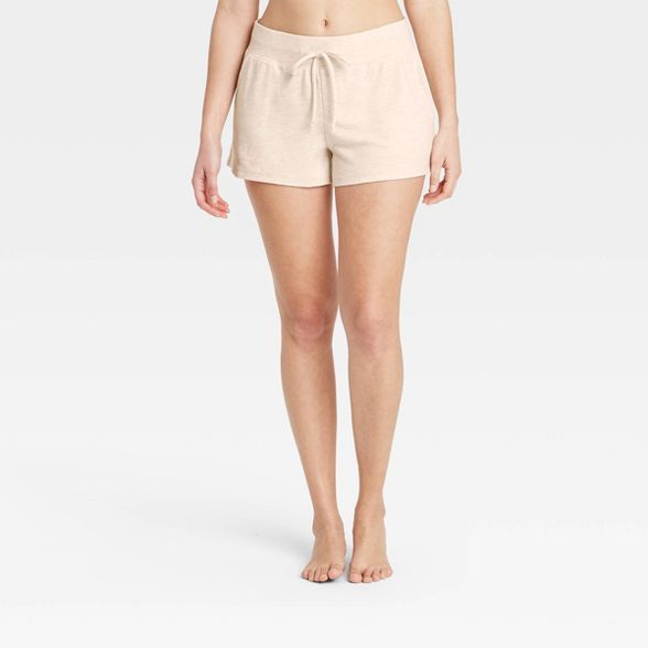 Women&#39;s Summer Lounge Shorts - Stars Above&#8482; Oatmeal L | Target