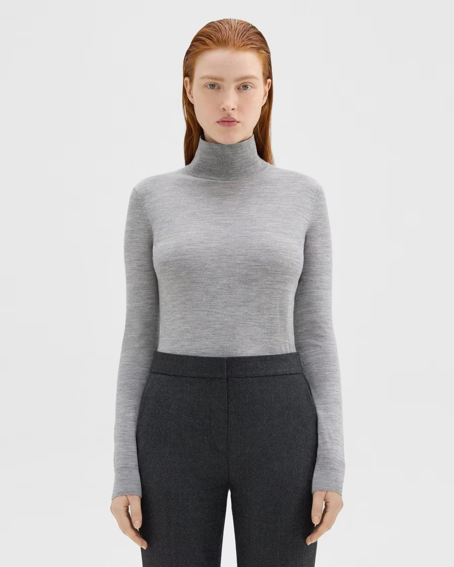 Turtleneck Sweater in Regal Wool | Theory