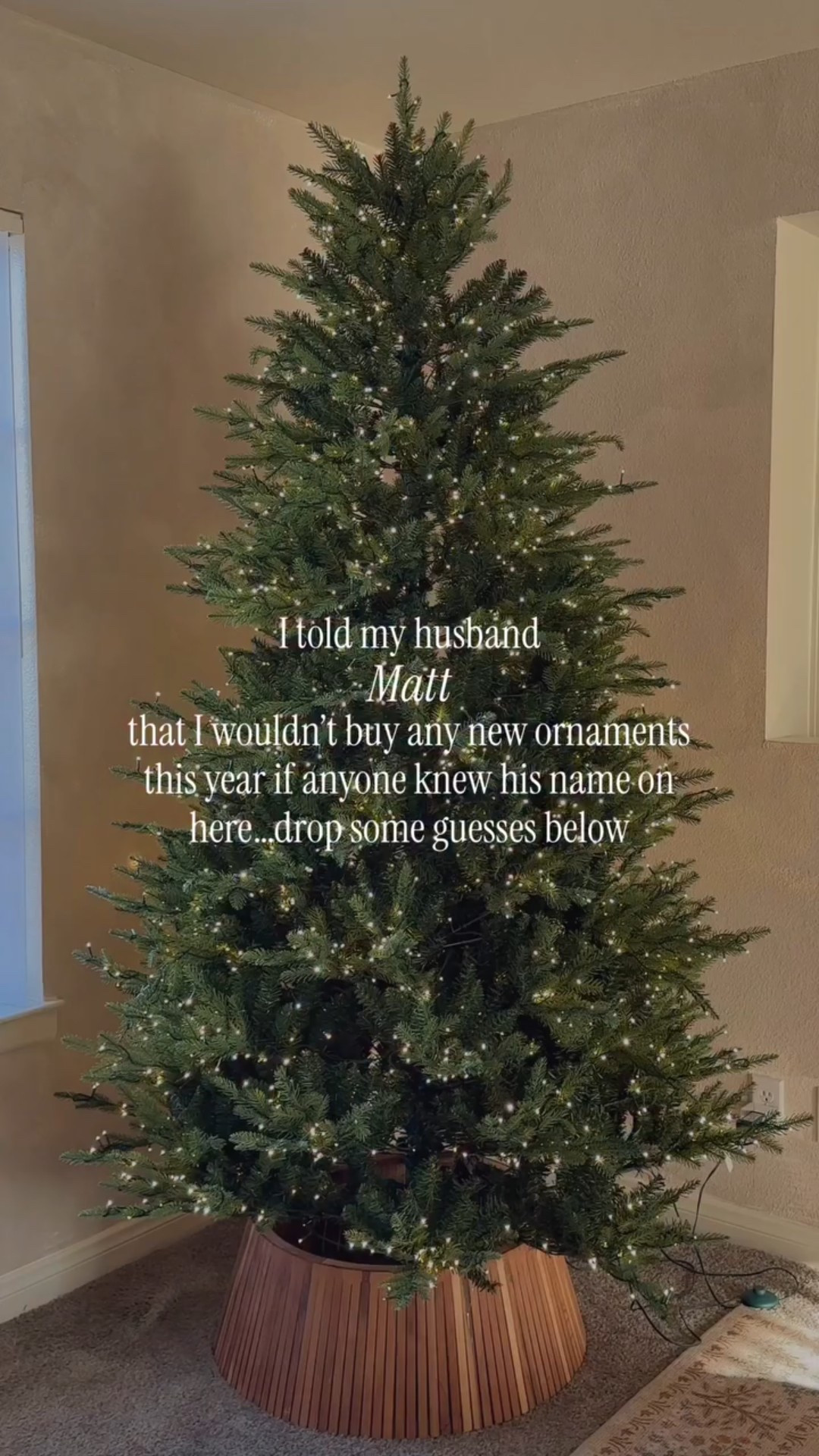 Are you a girls girl? 😂😂😂

Guess my husband’s name and I won’t buy new ornaments this year (maybe) 🤭

Viral tree is still viral 3 years in a row 🎄✨ grab one before it sells out!

Viral twinkling tree | Home Depot tree | Christmas tree | married humor 

#LTKHoliday #LTKFamily #LTKmomlife