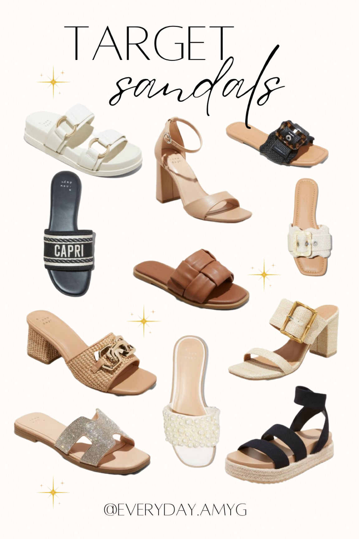 Target Sandals ☀️ 

#LTKshoecrush #LTKstyletip #LTKxTarget