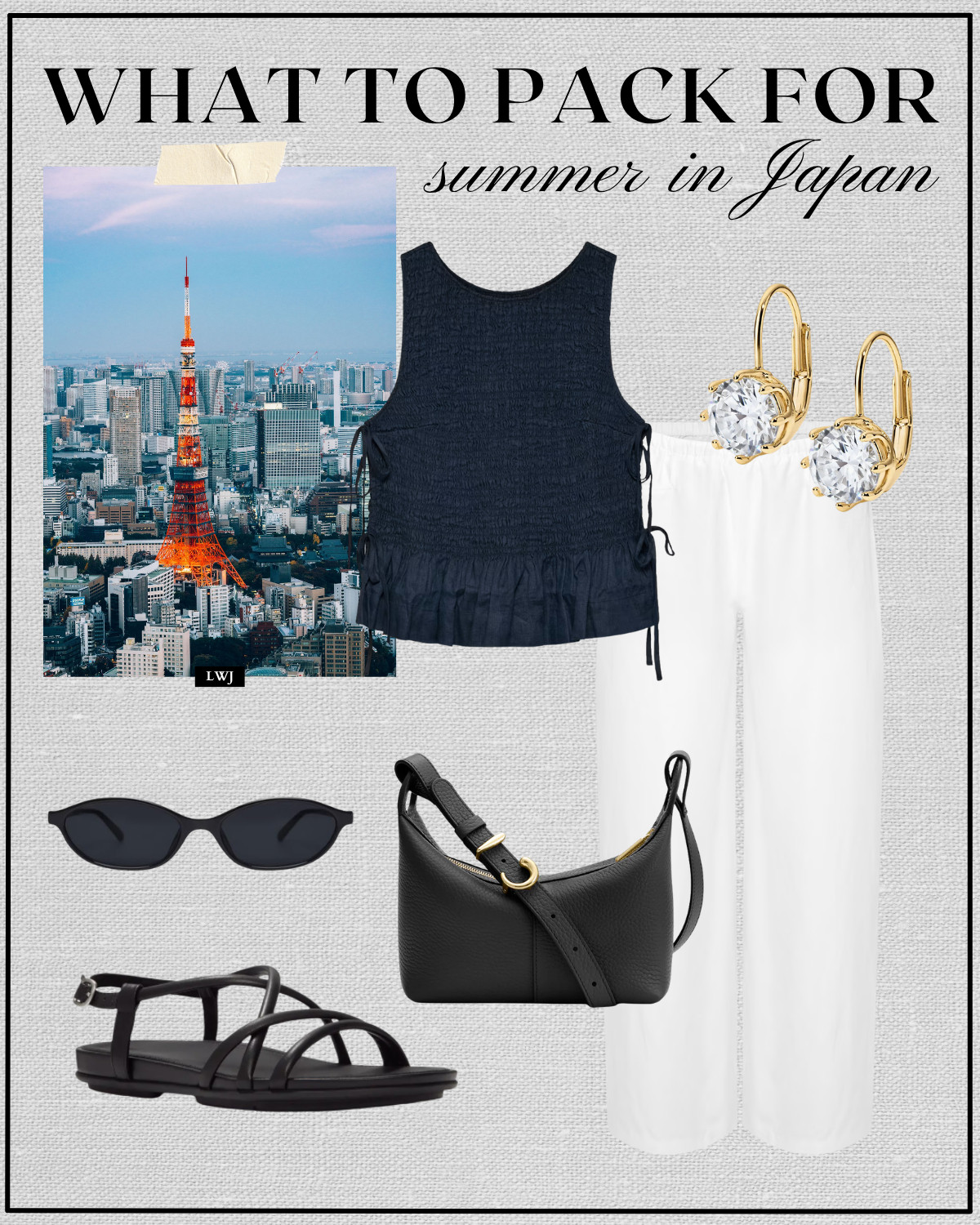 summer japan outfit 

summer travel / vacation outfits / casual style / minimal style

#LTKootd #LTKTravel