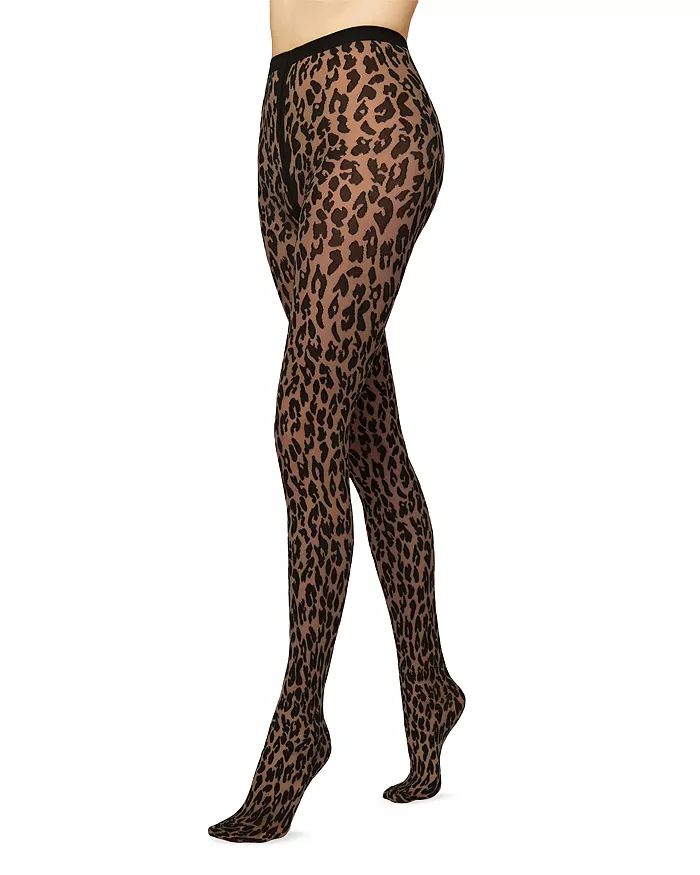 Matte Leopard Print Tights | Bloomingdale's (US)