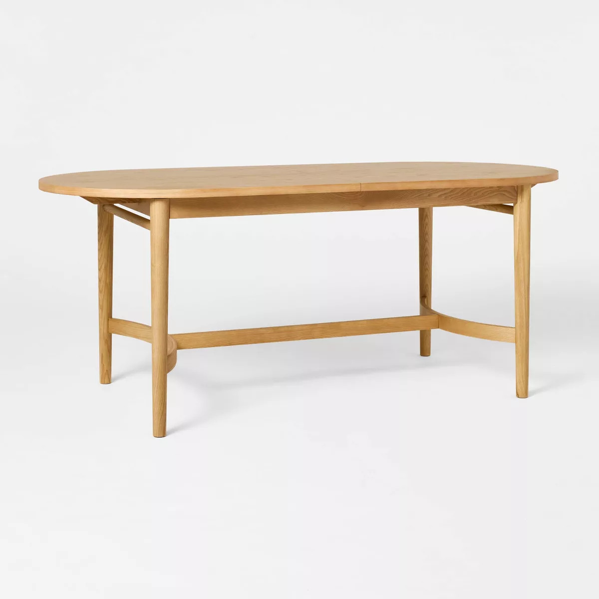 Cardamine Racetrack Dining Table Natural Wood - Threshold™ designed with Studio McGee | Target