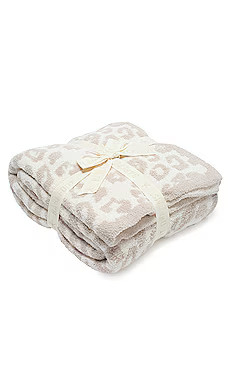 Barefoot Dreams CozyChic Barefoot in the Wild Throw in Cream & Stone from Revolve.com | Revolve Clothing (Global)