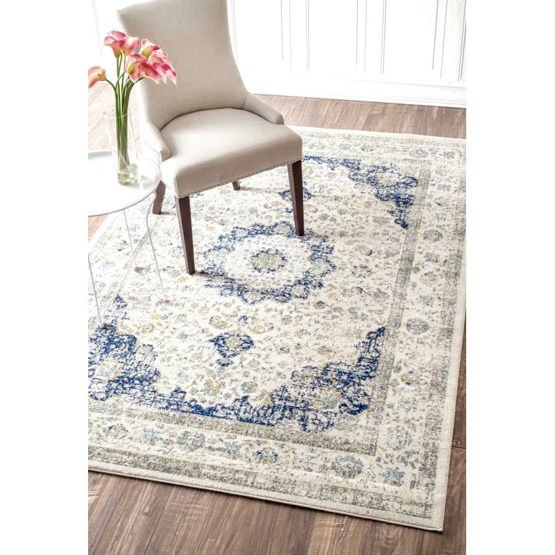 Doylestown Blue Area Rug | Wayfair North America