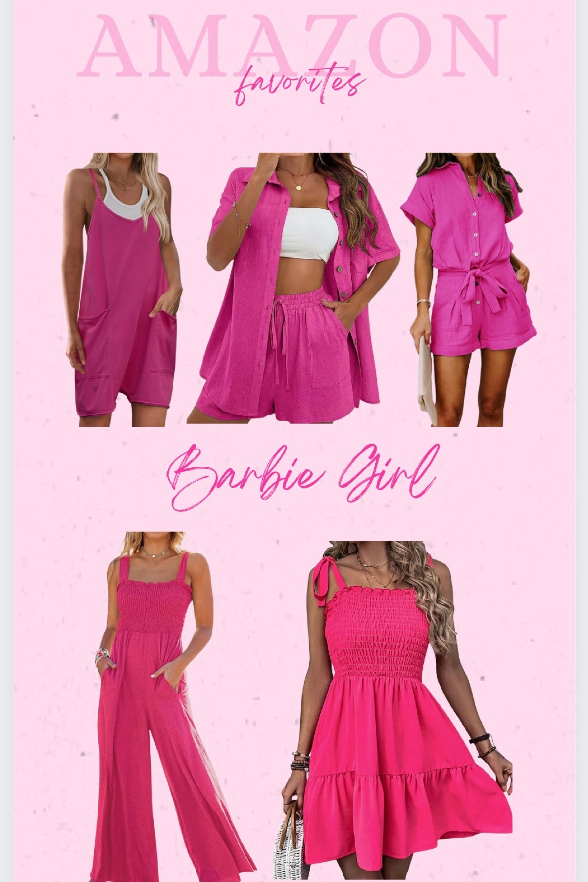 Who’s ready for Barbie the Movie?! 🙋🏻‍♀️

#barbiethemovie #barbiegirl #amazonfinds 

#LTKstyletip #LTKsalealert #LTKFind