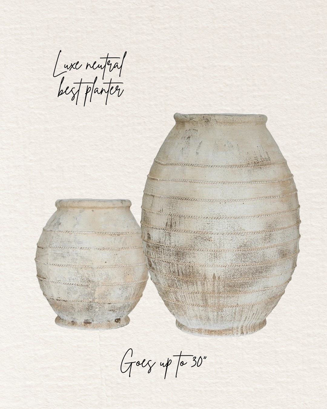#ad 🚨🚨the most stunning @Wayfair oversized textured vases are both in stock & on sale #wayfair #wayfairpartner