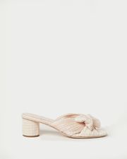 Emilia Plaid Pleated Bow Heel | Loeffler Randall
