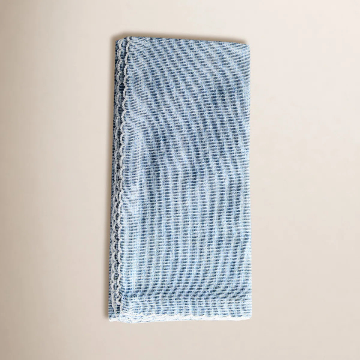 Atoka Nuit Bleue Cotton Dinner Napkins in Blue (Set of 4) | Wayfair North America