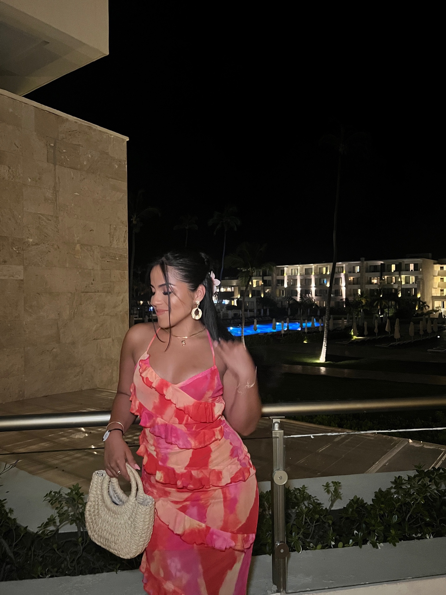 vacation outfit, trendy ruffle dress, punta cana outfit inspo, summer outfits 

#LTKtravel #LTKswim