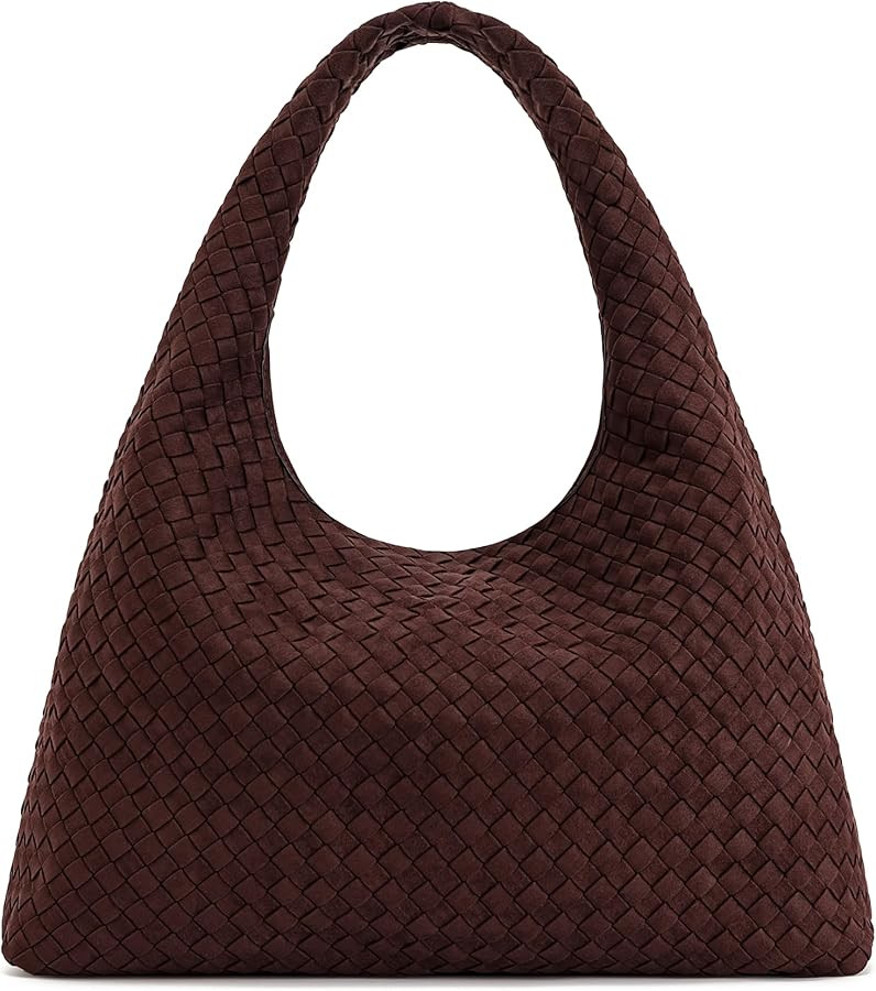 JW PEI Women's Iaura Faux Suede Woven Shoulder Bag | Amazon (US)