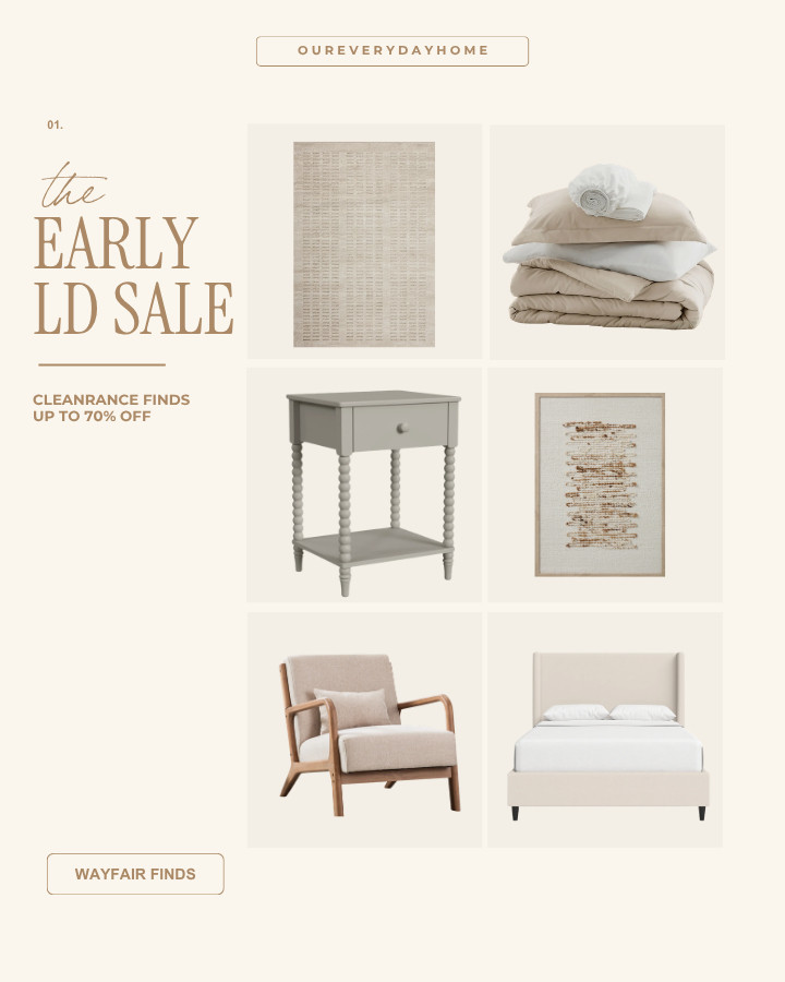 Wayfair's Labor Day Clearance is already here and prices have dropped up to 70% off! Don't miss these deals! #wayfairdeals #wayfairlaborday 

 #LTKHome #LTKSaleAlert
