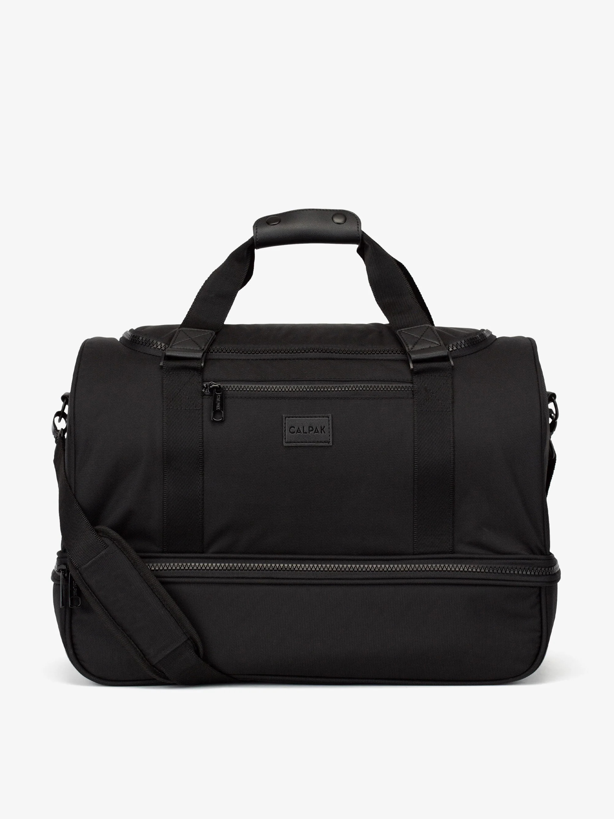 Stevyn Duffel Bag With Shoe Compartment | Black | CALPAK | Luggage & Travelware | CALPAK