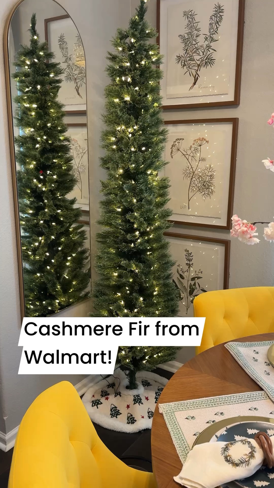 This cashmere fir tree is beautiful and only $69!!!  I bought 2!  They are perfect for tight spaces!

#LTKSeasonal #LTKVideo #LTKHoliday