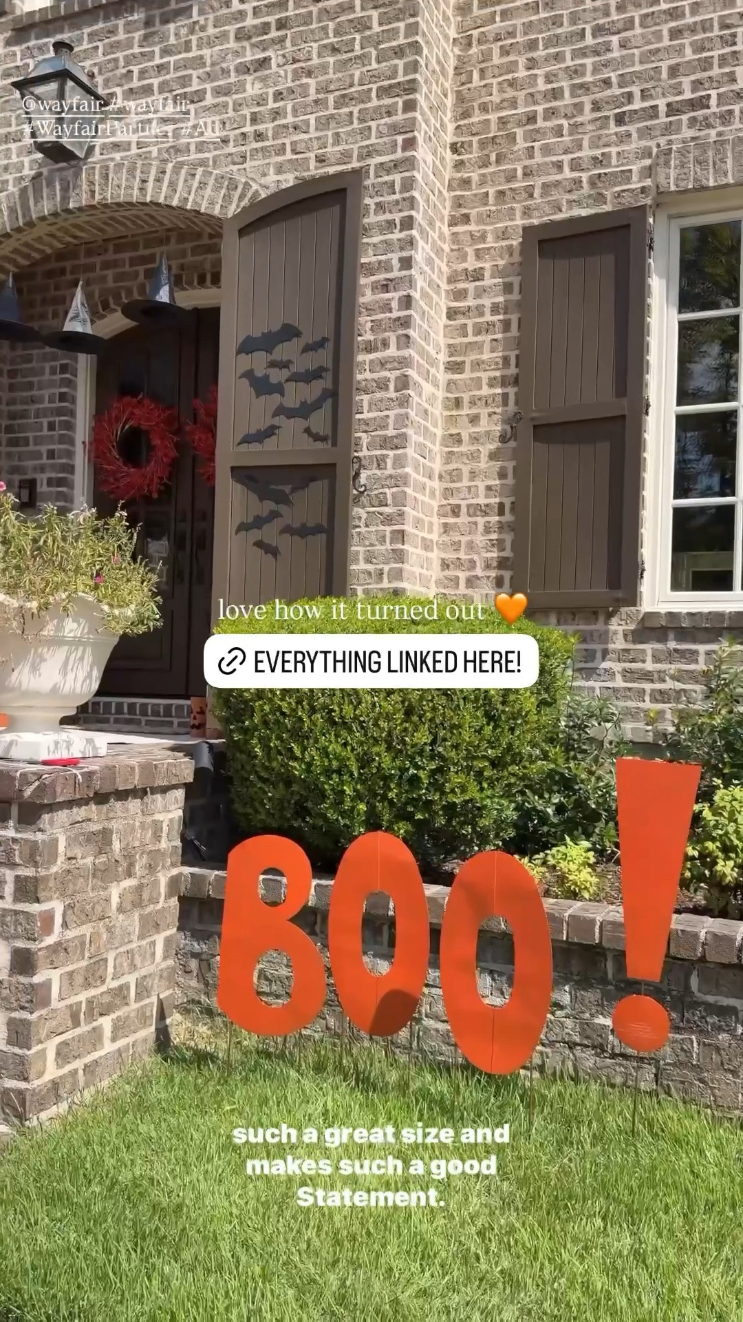 #ad decorate my porch with me using some @Wayfair fall favorites! I LOVE the way it turned out!! 🧡 #wayfair #WayfairPartner
