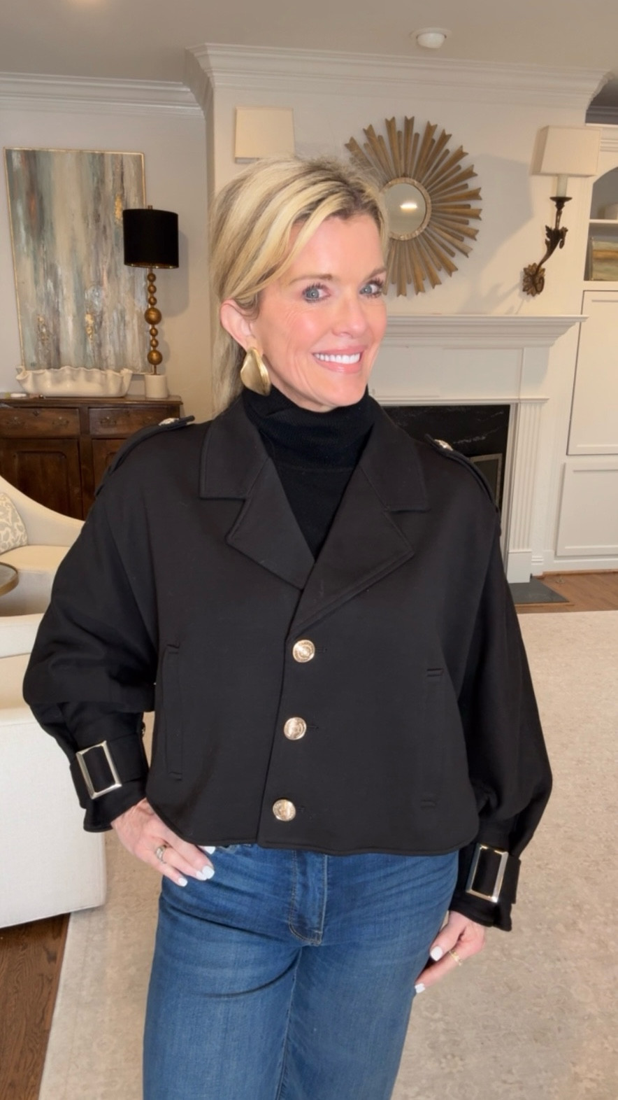 I'm really loving this cute cropped jacket, especially for the winter season! And the best part is, it's currently on sale. 🤩

#LTKOver40 #LTKSeasonal #LTKSaleAlert