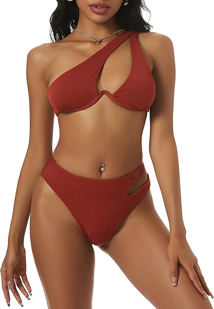 Red bikini set bikini sets beach vacation outfits beach outfits Amazon Bikini Amazon Swim Swimsuits | Amazon (US)