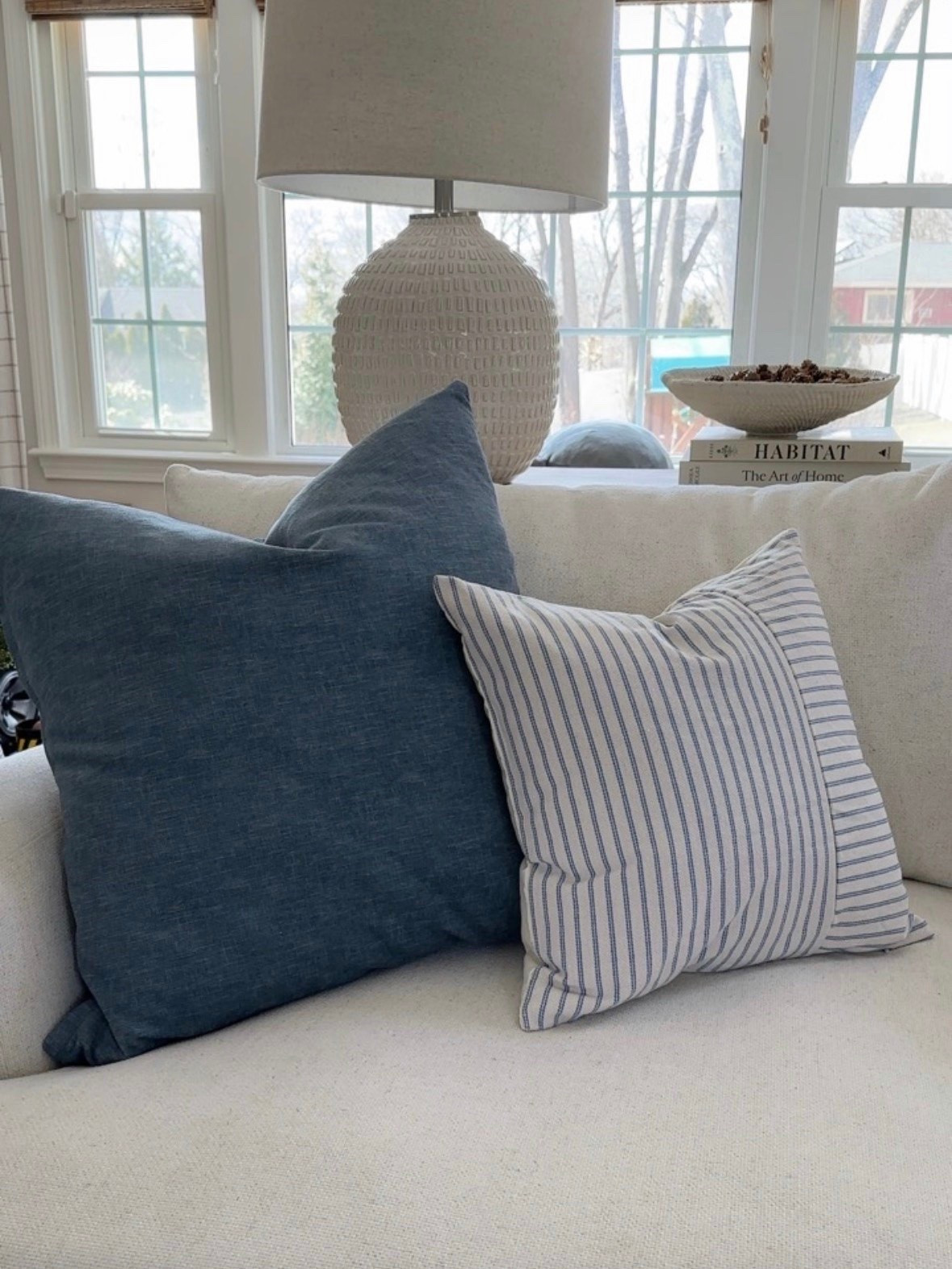 These affordable and beautiful blue throw pillows are perfect for a living room or bedroom! Shop them here!

#LTKHome