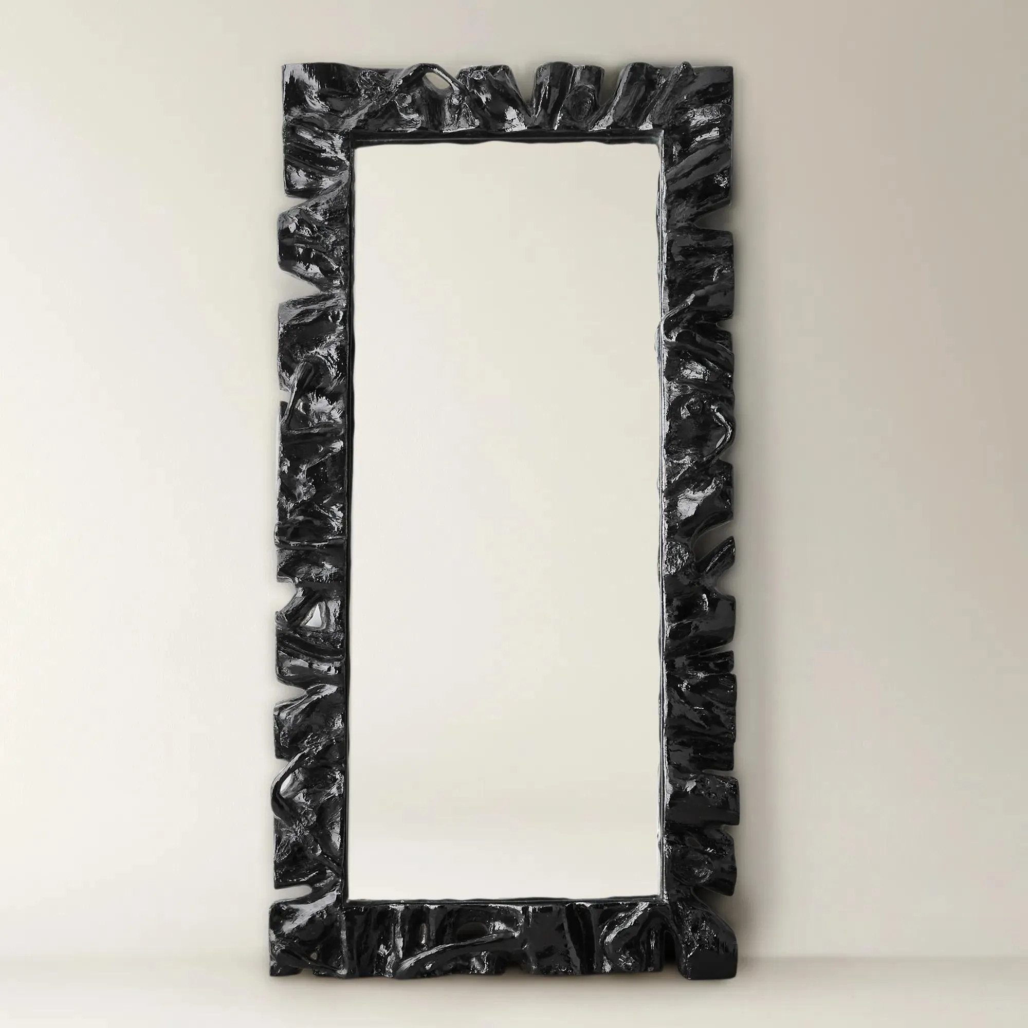 Sequoia Mirror - Black | Z Gallerie