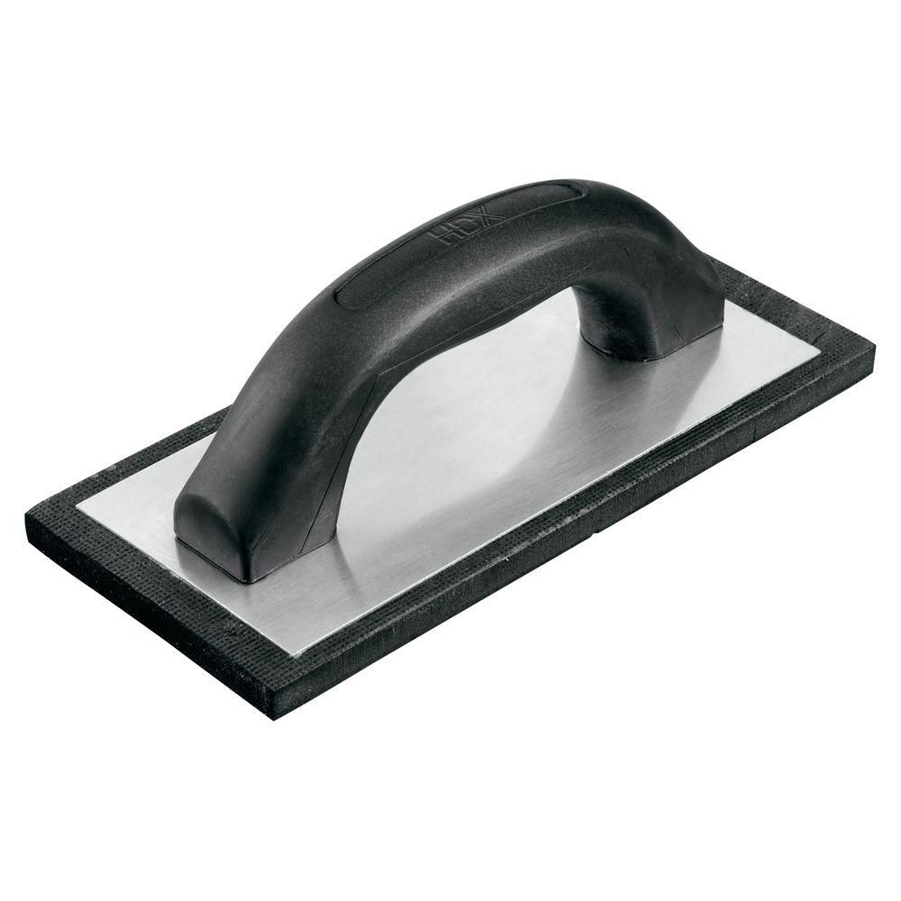 4 in. x 9 in. Economy Rubber Grout Float | The Home Depot