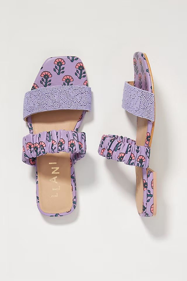 Scrunch Slide Sandals | Anthropologie (US)