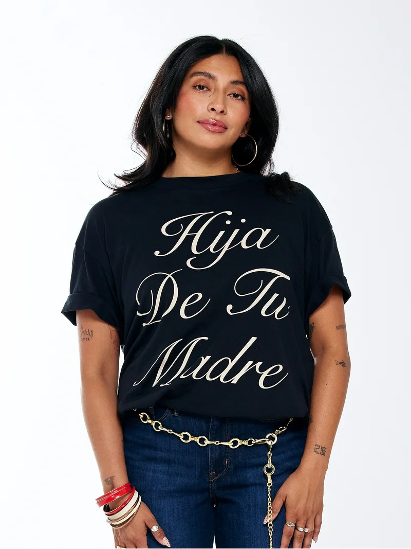 Hija De Tu Madre, Unisex Graphic T-Shirt, Sacred Heart, Sizes XS-3XL | Walmart (US)