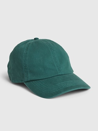 100% Organic Cotton Washed Baseball Hat | Gap (US)