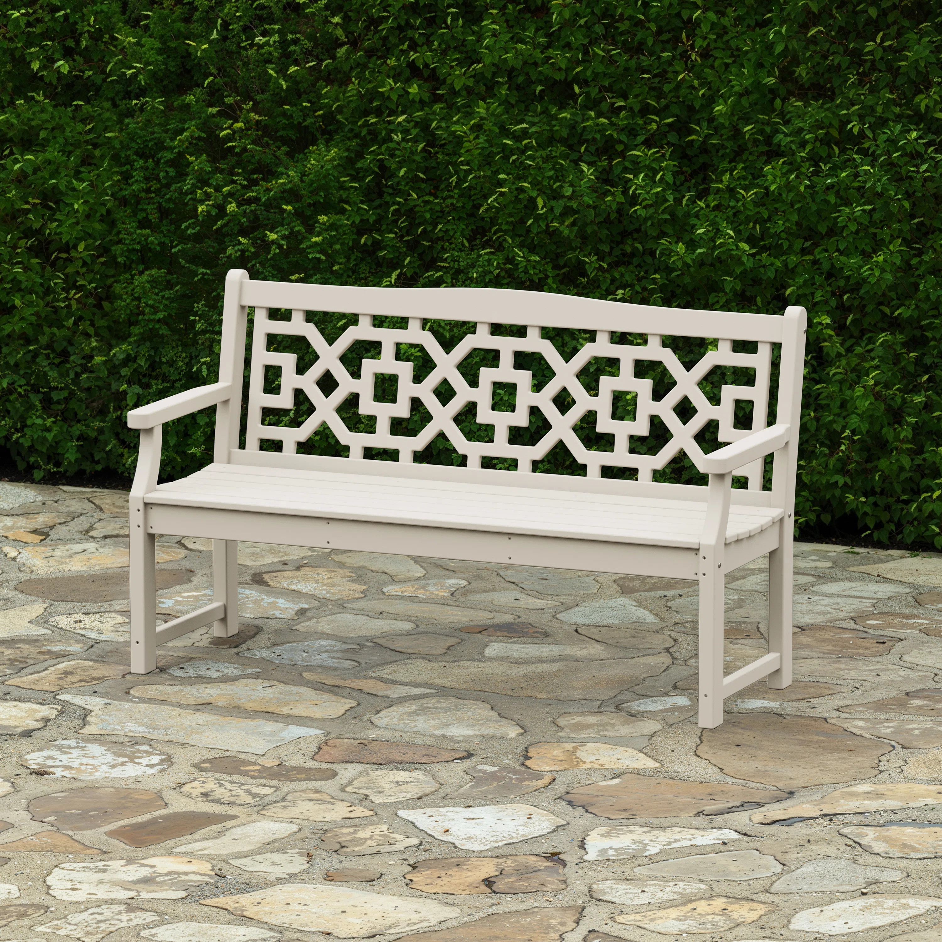 Martha Stewart by POLYWOOD Outdoor Bench | Wayfair North America