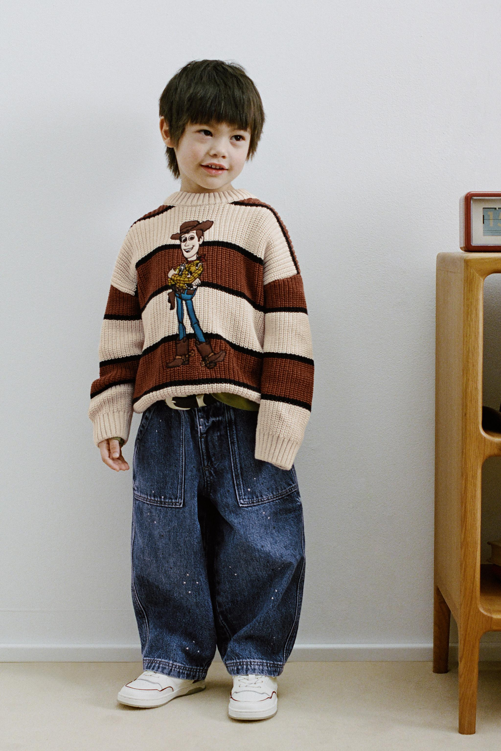 WOODY TOY STORY © DISNEY PIXAR STRIPED KNIT JUMPER | Zara US