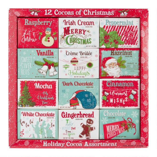 12 Cocoas of Christmas Hot Cocoa Mix Assortment | World Market