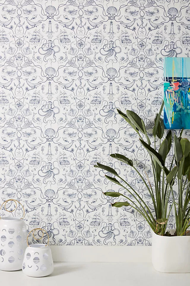 Deep Sea Wallpaper | Anthropologie (US)