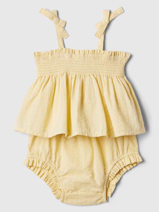 Baby Smocked Two-Piece Outfit Set | Gap Factory