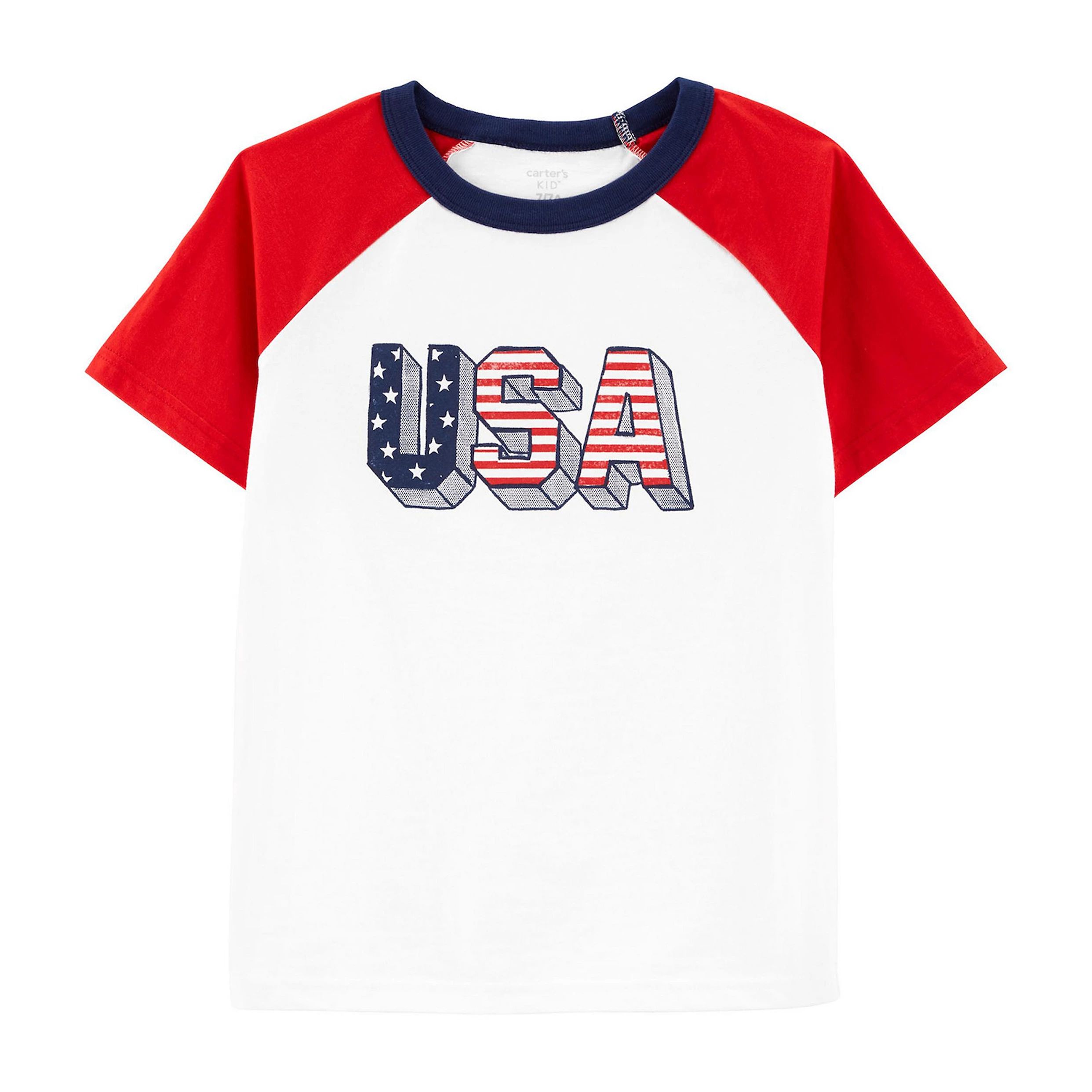 Boys 4-14 Carter's USA Raglan Graphic Tee | Kohl's