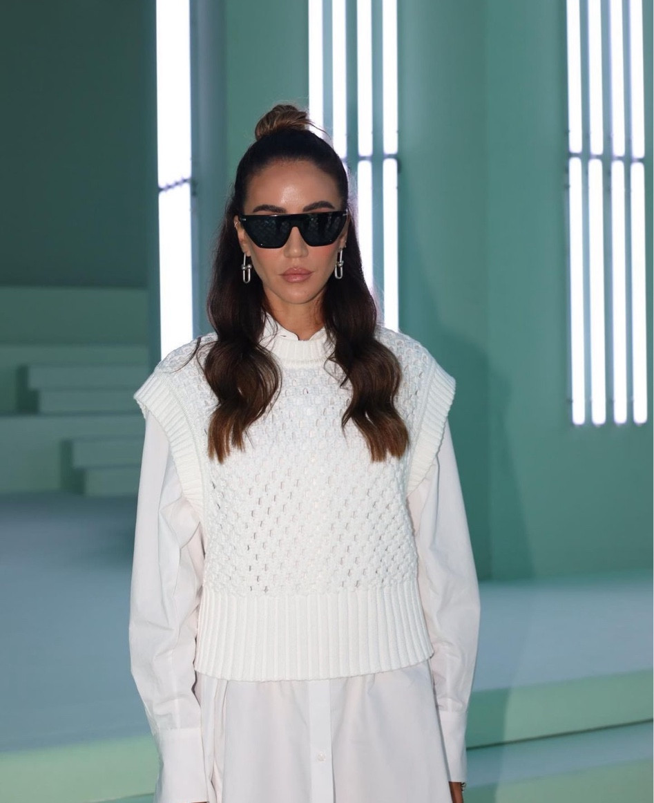 The BOSS show was on another level, the venue was something I have never seen before. I wore an all white look which ended up going perfectly with the venue colours.