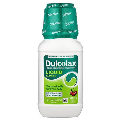Dulcolax, Liquid Laxative, Cherry, 12 fl oz (354 ml) | iHerb