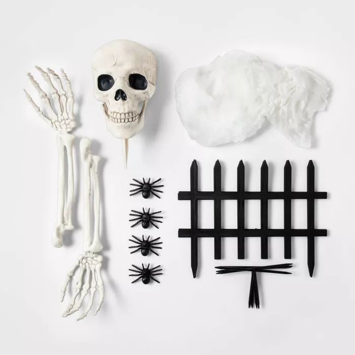 18pk Cemetery Scene Setter Kit Halloween Decorative Prop - Hyde & EEK! Boutique™ | Target