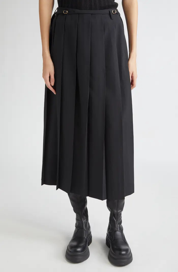 Pleated Long Skirt | Nordstrom