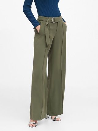 High-Rise Wide-Leg Utility Pant | Banana Republic (US)