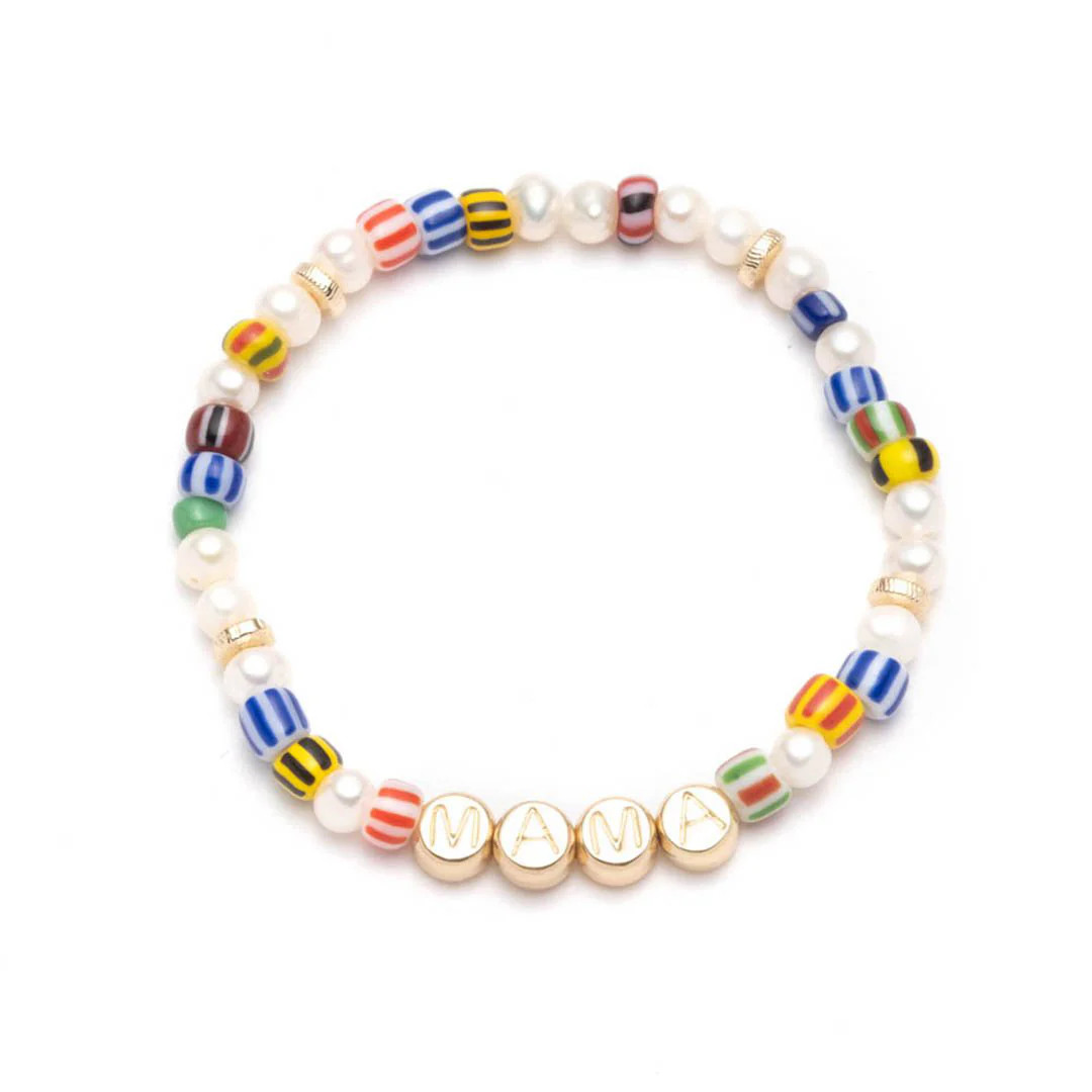 Gemstone Mama Bracelet by Akola | Support HerStory