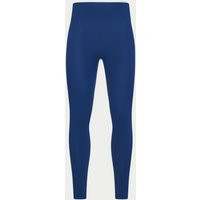 Sculpting Stretch Emblem Leggings - Blue | The Couture Club