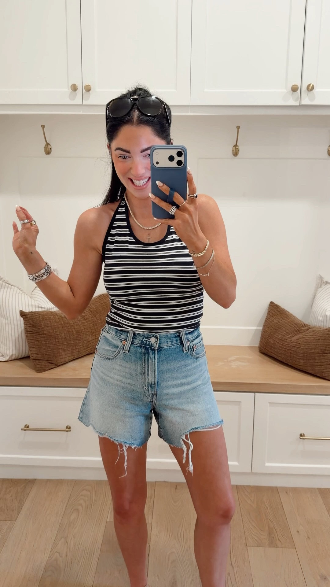 I can always count on Levi to have the best denim shorts and jeans! They are currently running a promo on a denim shorts!✨ I am a size 26!

@levi #levisLTKpartner